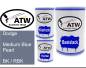 Preview: Dodge, Medium Blue Pearl, BK / RBK: 500ml Lackdose + 500ml Klarlack + 250ml Härter - Set, von ATW Autoteile West.
